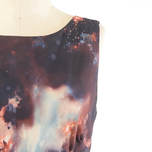 ❌SOLD❌Modcloth Galaxy Print Fit & Flare Dress - Picture 2 of 7